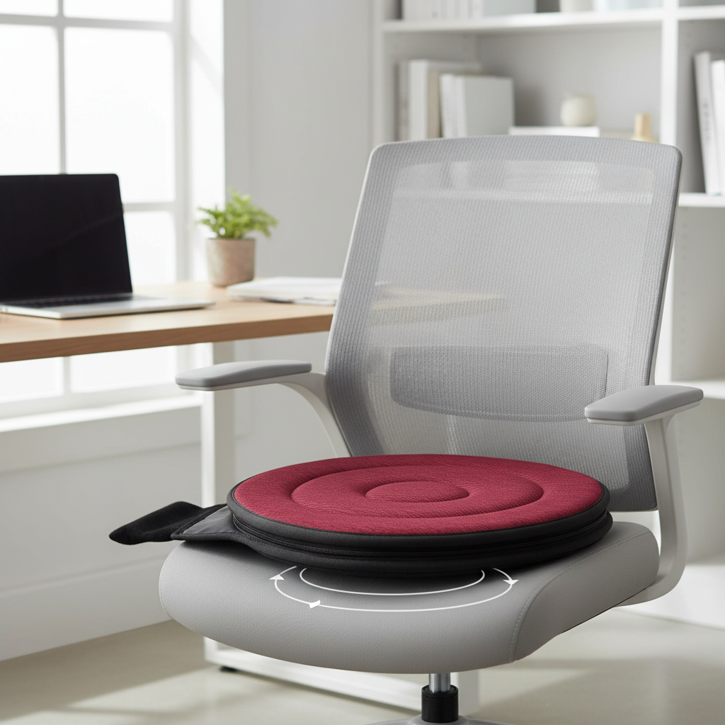 Avtoit | TurnEase 360° Rotating Seat Cushion – Comfortable Swivel Cushion for Car, Office & Home