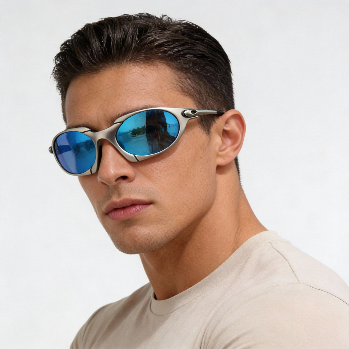 Avtoit | Men’s Sport Polarised Sunglasses – UV Protection with Lightweight Metal Frame