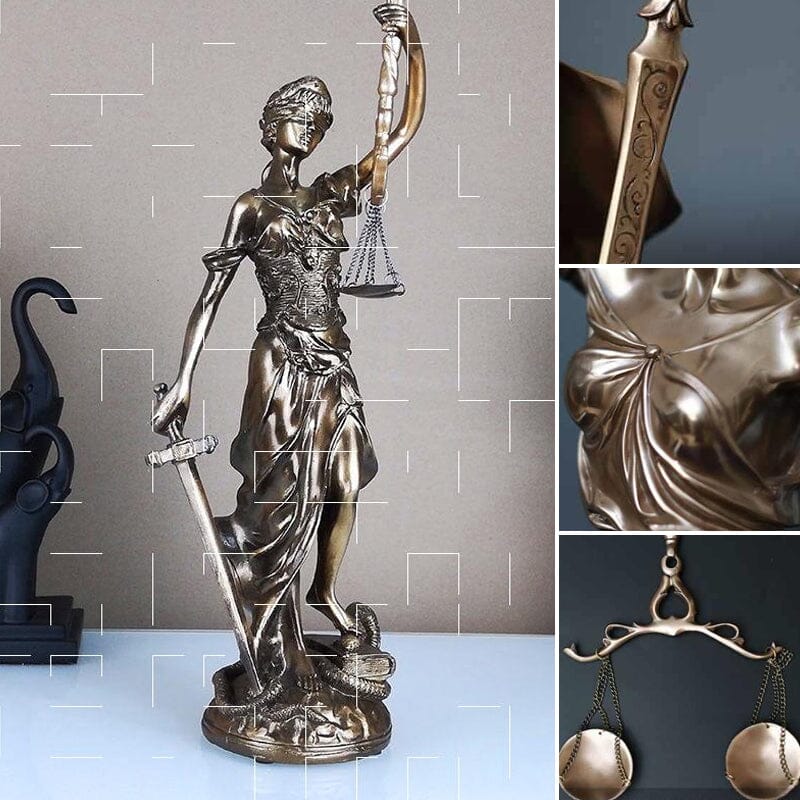 Avtoit | Decoration statue of the goddess of justice