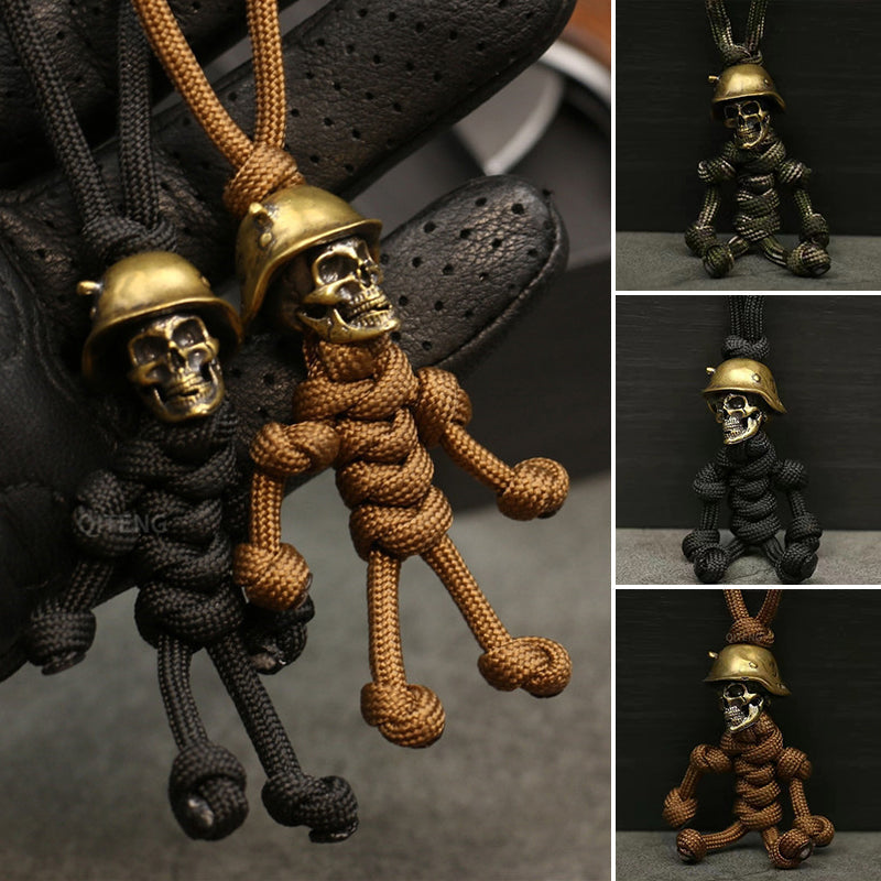 Avtoit | Skeleton Soldier Paracord Keychain