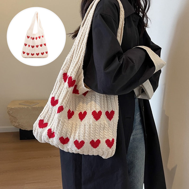 Avtoit | Knit Love Tote Bag