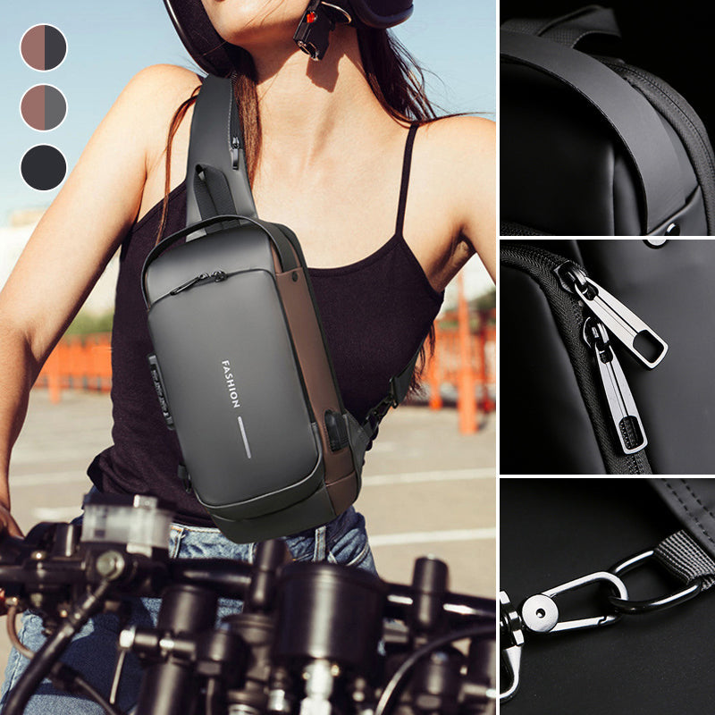 Avtoit | Theft-proof shoulder bag with USB charging port