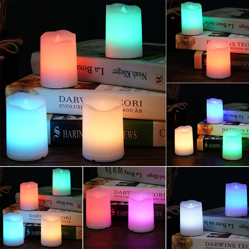 Avtoit | Remote Control Colorful Electronic Candle