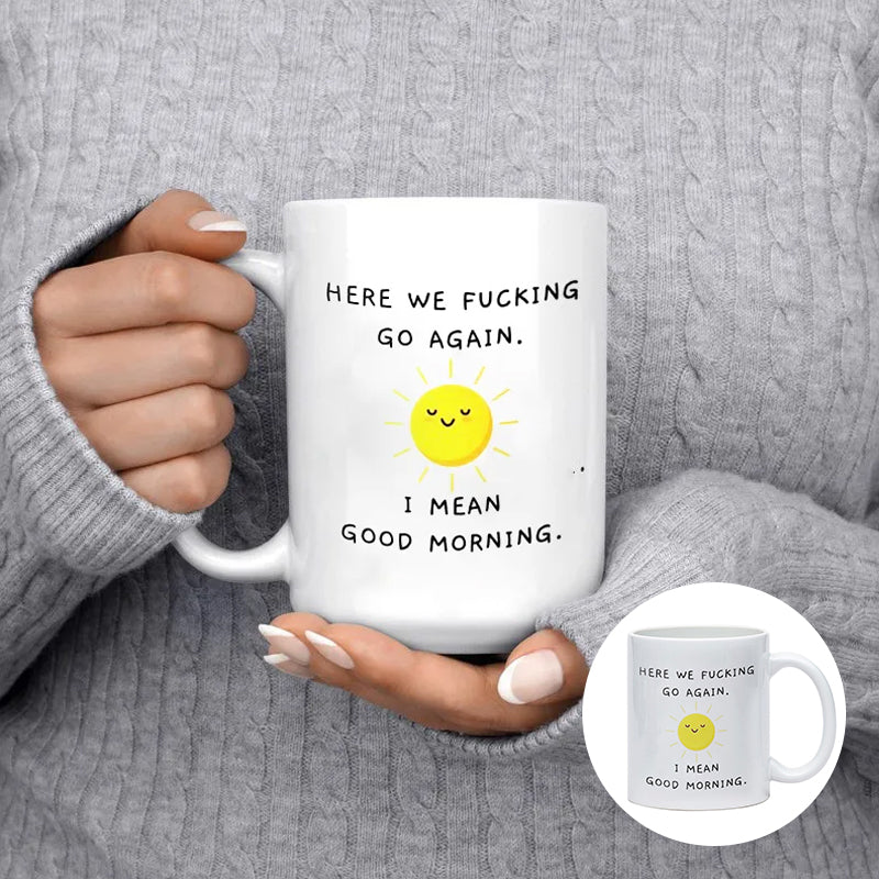 Ceramic Coffee Mug, Dishwasher and Microwave Safe, Gift for Coworkers