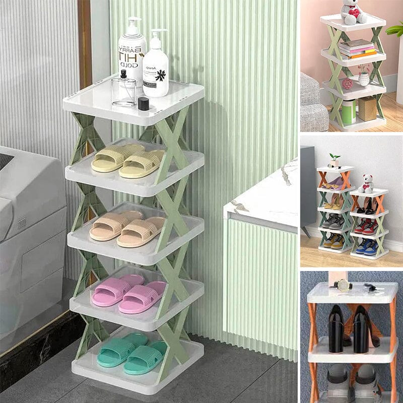 Avtoit | Foldable Multi-Layer Shoe Rack, Shoe Storage Organizer