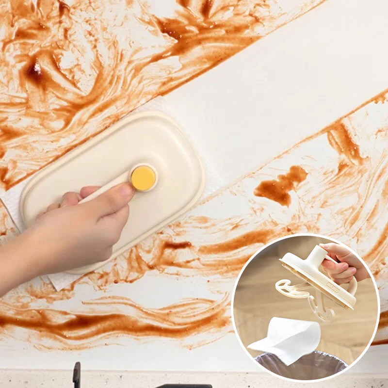 Avtoit | Kitchen cleaning brush & interchangeable disposable magic cloth