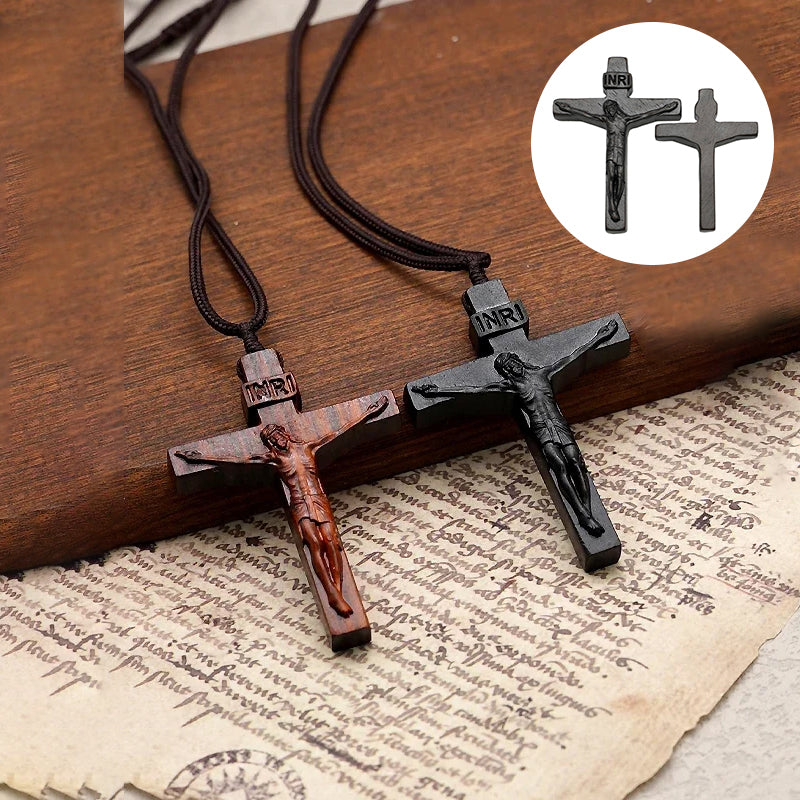 Avtoit | Jesus-Cross-Necklace made of Wood