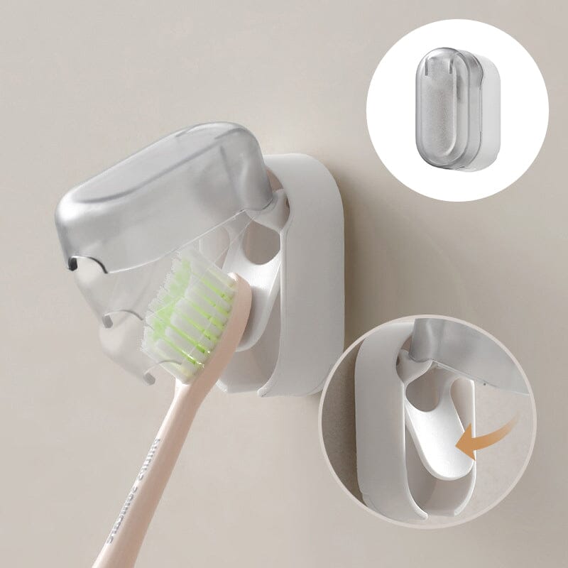 Avtoit | Wall-mounted toothbrush holder with cover