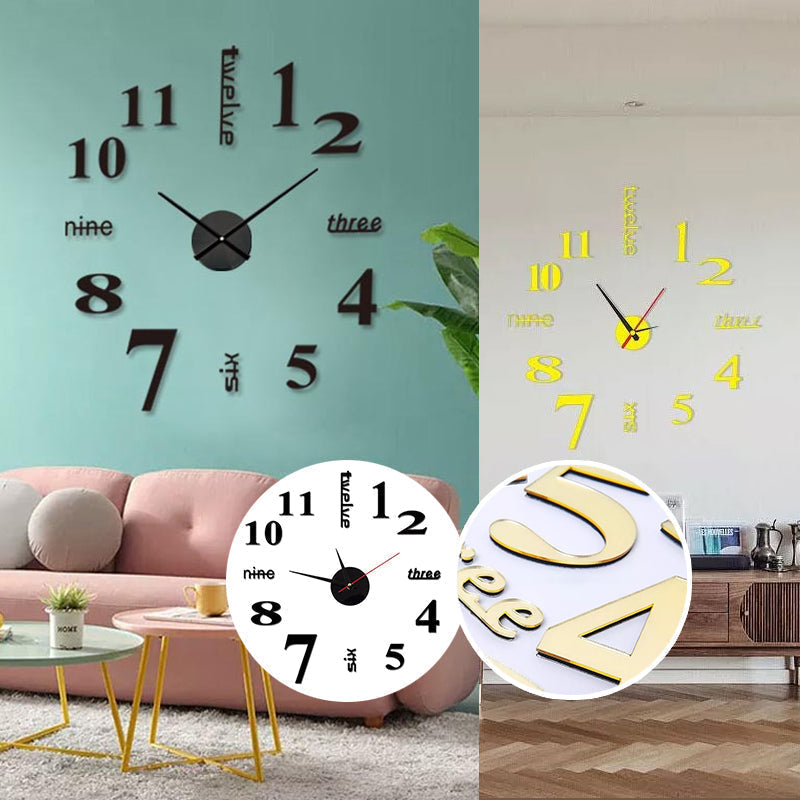 Avtoit | Modern DIY Screwless Wall Clock