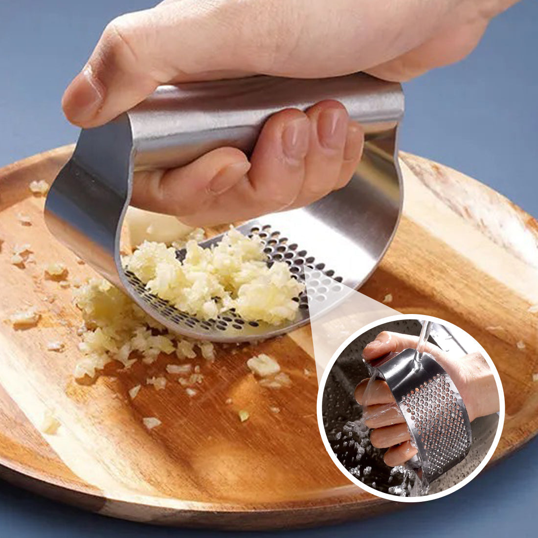 Avtoit | Manual Garlic Press made of Stainless Steel