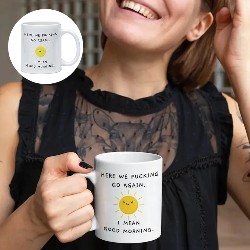 Ceramic Coffee Mug, Dishwasher and Microwave Safe, Gift for Coworkers