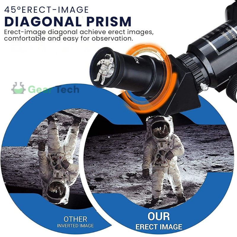 Avtoit | Professional Astronomical Telescope | 70mm Aperture, 300mm Focal Length & Easy Setup for Stargazing and Nature Exploration
