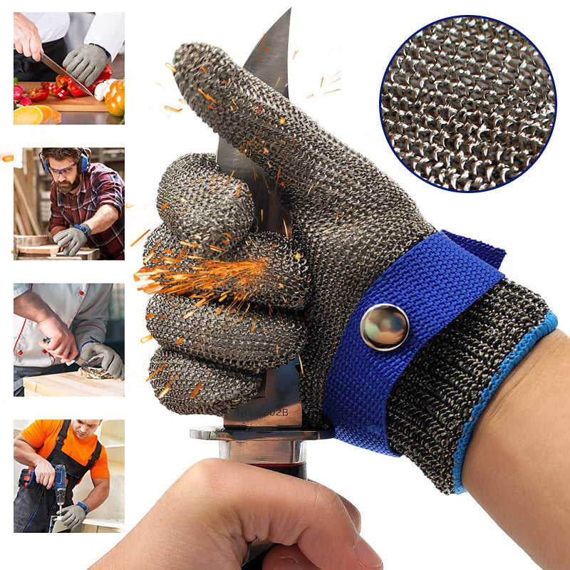 Avtoit | Stainless Steel Mesh Metal Laboratory Protective Gloves