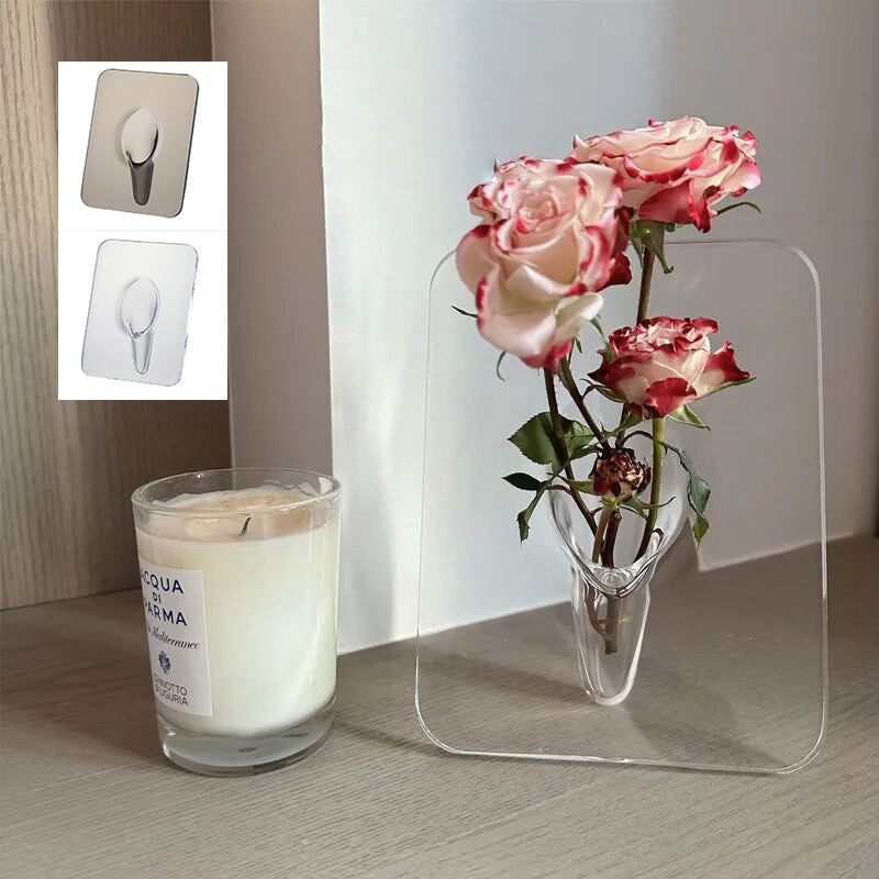 Avtoit | Photo Frame Vase Desk Flower Arrangement Ornament
