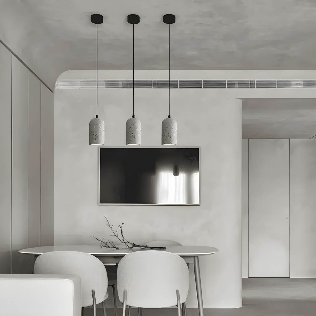 Avtoit | Modern Concrete Pendant Light | Ø 9.6 cm, 200 cm Cable