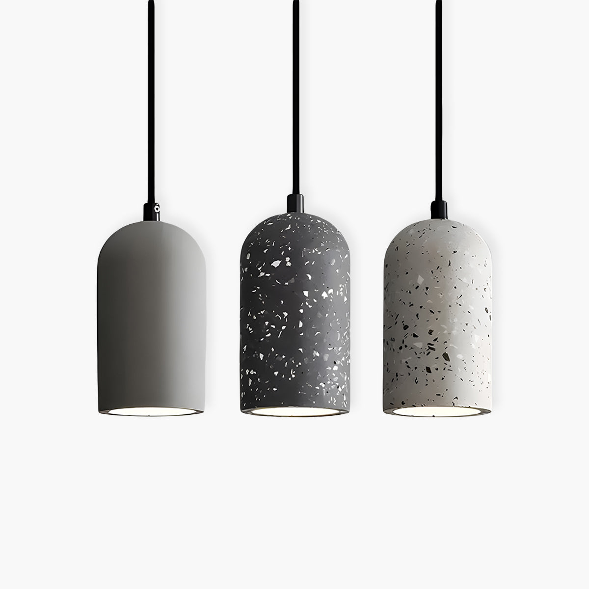 Avtoit | Modern Concrete Pendant Light | Ø 9.6 cm, 200 cm Cable
