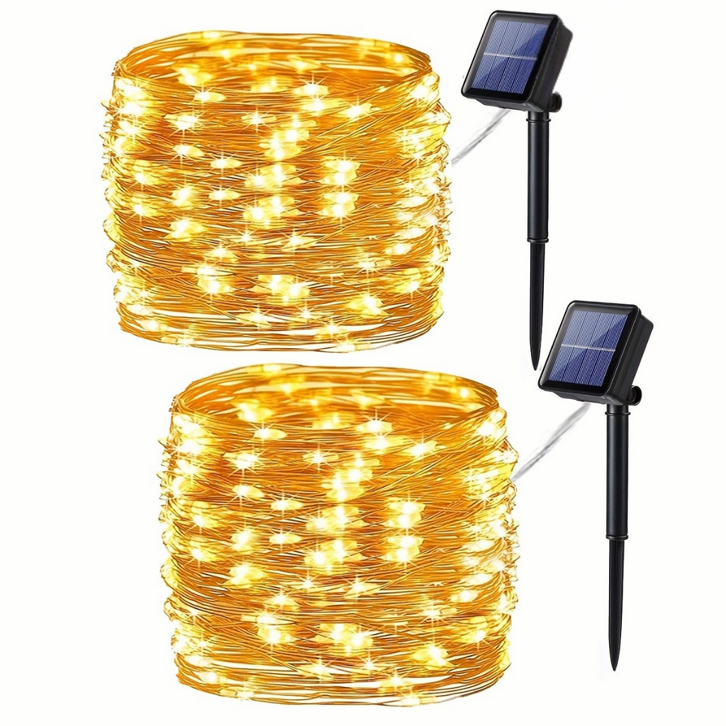 Avtoit | Solar-Powered Fairy Lights – Outdoor Halloween String Decoration