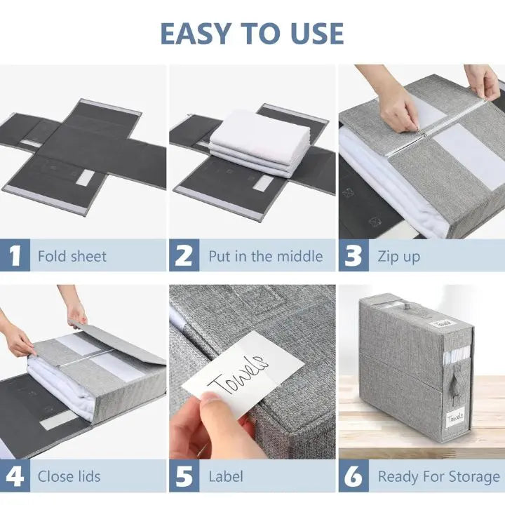 Avtoit | Foldable Wardrobe Storage Boxes