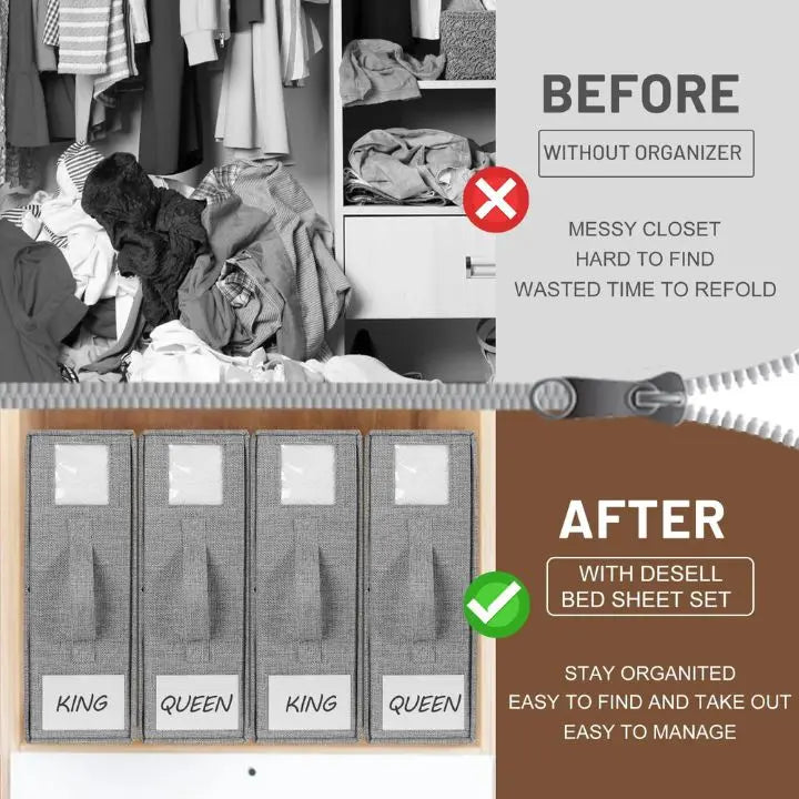 Avtoit | Foldable Wardrobe Storage Boxes