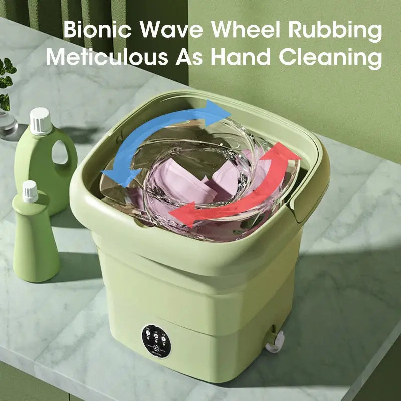 Avtoit | Foldable Mini Washing Machine 4.5 L – compact & gentle