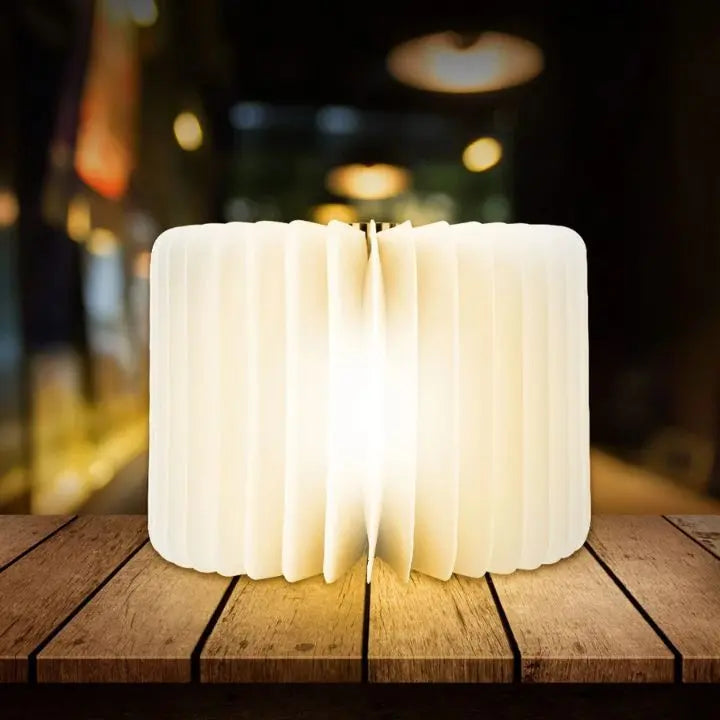 Avtoit | Foldable cordless LED wooden lamp – 3 light colors, modern and stylish