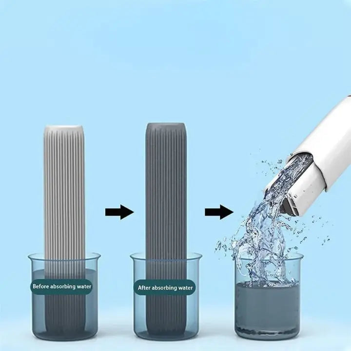 Avtoit | Foldable Mini Mop – Self-Wringing & Compact
