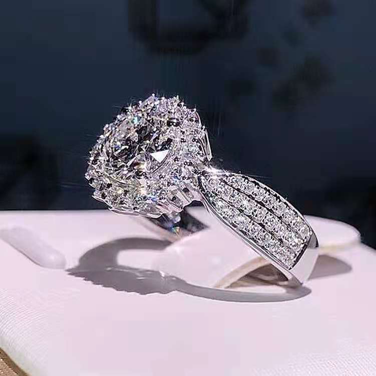 Avtoit | Fashion Exquisite Luxury Popular Shiny Green High Quality Zircon Wedding Ring