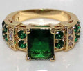 Avtoit | Fashion Exquisite Luxury Popular Shiny Green High Quality Zircon Wedding Ring