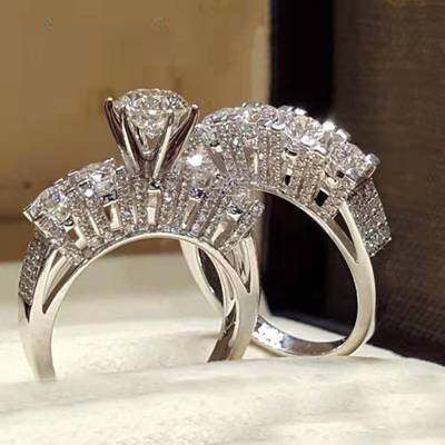Avtoit | Fashion Exquisite Luxury Popular Shiny Green High Quality Zircon Wedding Ring