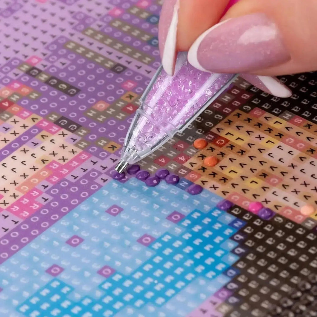 Avtoit | Fine point pen with diamond grip for precise crafting and nail design