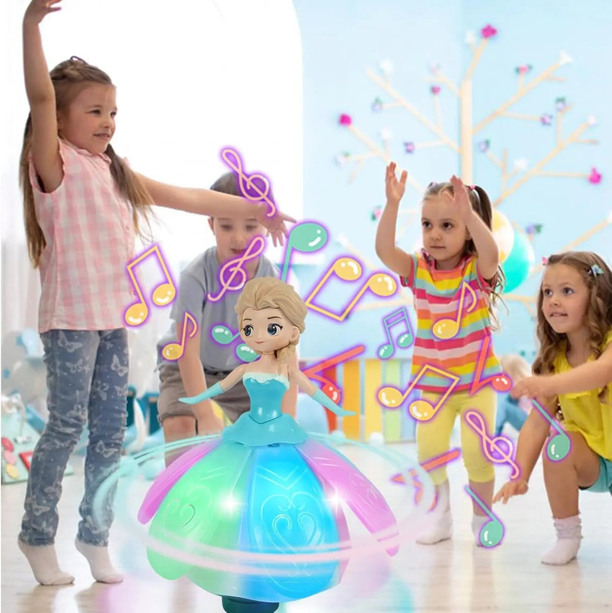 Avtoit | Remote-controlled Dancing Princess Doll with Lights