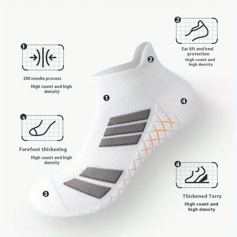 Avtoit | Heel-friendly Sports Socks – With Arch Support & Friction PRedection