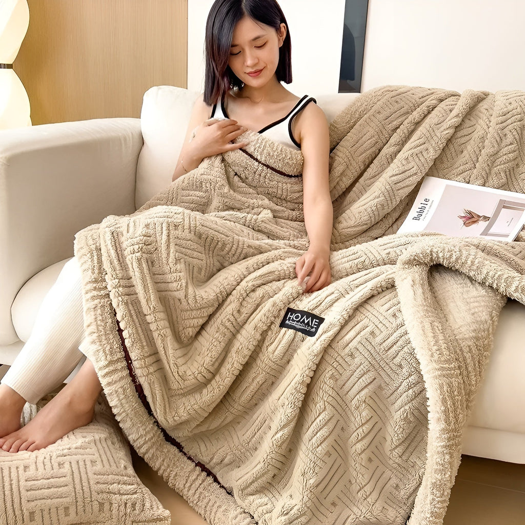 Avtoit | Fluffy Fleece Blanket | Soft Breathable Throw Blanket