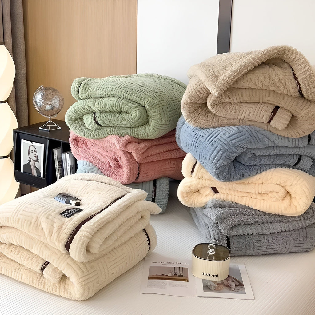 Avtoit | Fluffy Fleece Blanket | Soft Breathable Throw Blanket
