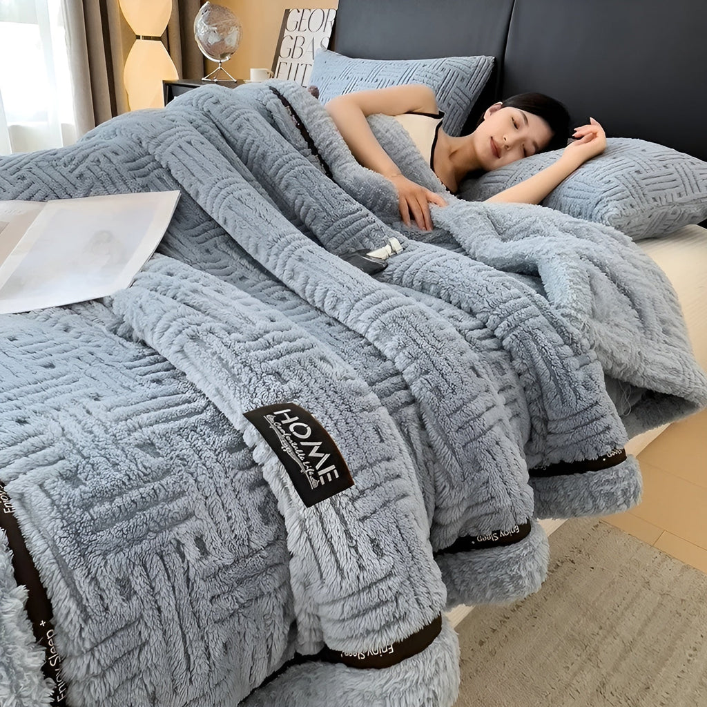 Avtoit | Fluffy Fleece Blanket | Soft Breathable Throw Blanket