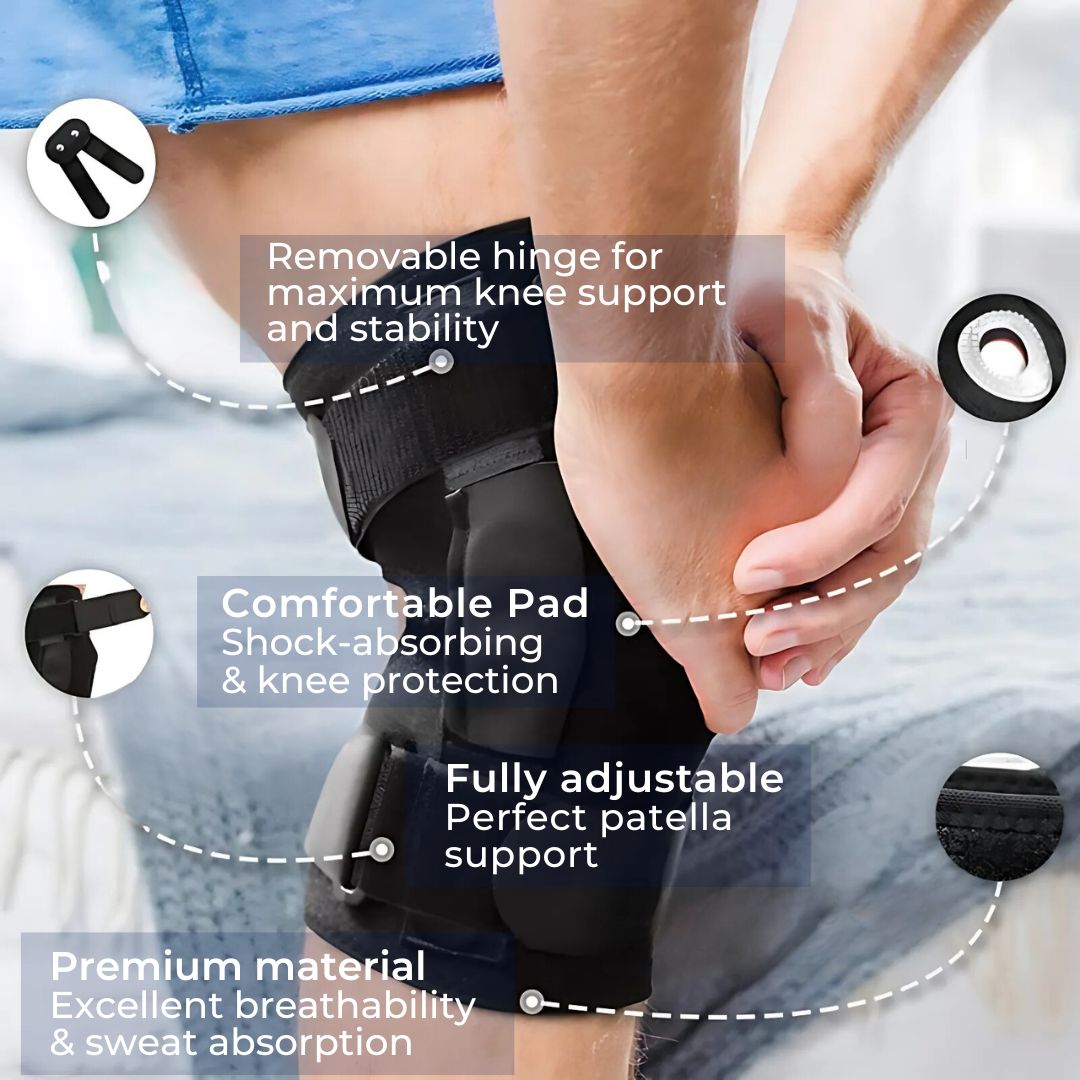 Avtoit | ACL Knee Brace for Knee Support and Stability | Reduces Pain, Swelling, and Limits Motion | Ideal for Recovery and Injury Protection