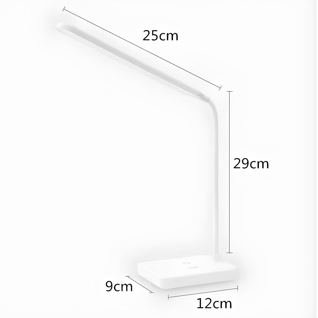 Avtoit | LumoFlex Adjustable Desk Lamp – Rechargeable or Plug-In with Flexible Neck & Dimmable Light