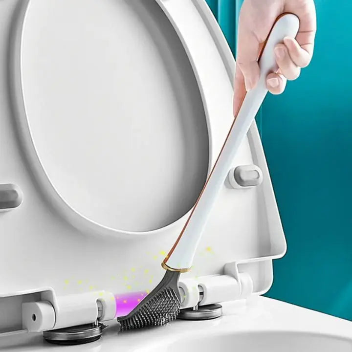 Avtoit | Flexible Silicone Toilet Brush – Drip-Free & Wall-Mounted