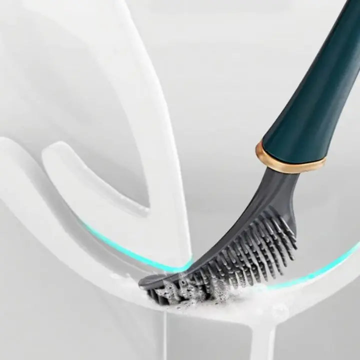 Avtoit | Flexible Silicone Toilet Brush – Drip-Free & Wall-Mounted