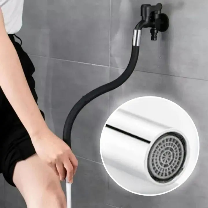 Avtoit | Flexible faucet extension – 50cm 360° swivel & water-saving