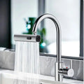 Avtoit | Flexible waterfall kitchen faucet with multiple spray modes