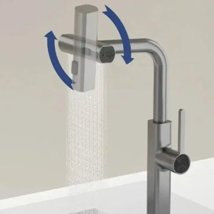 Avtoit | Flexible waterfall kitchen faucet with multiple spray modes