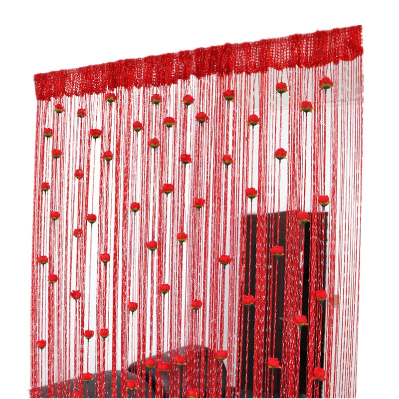 Avtoit | Floral Decorative Hanging Room Divider Curtain
