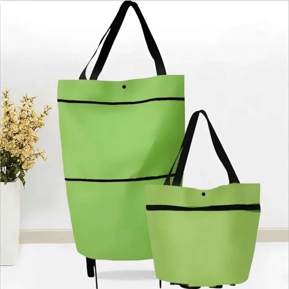 Avtoit | Foldable Shopping Trolley Bag with Wheels – Eco-Friendly, Compact & Lightweight