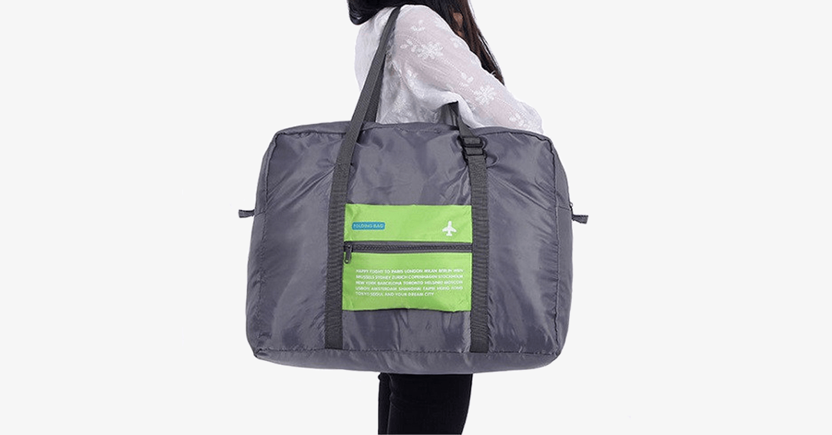Avtoit | Foldable Duffel Bag - Made from nylon with durability - Adjustable straps - Sturdy handle - Foldable design