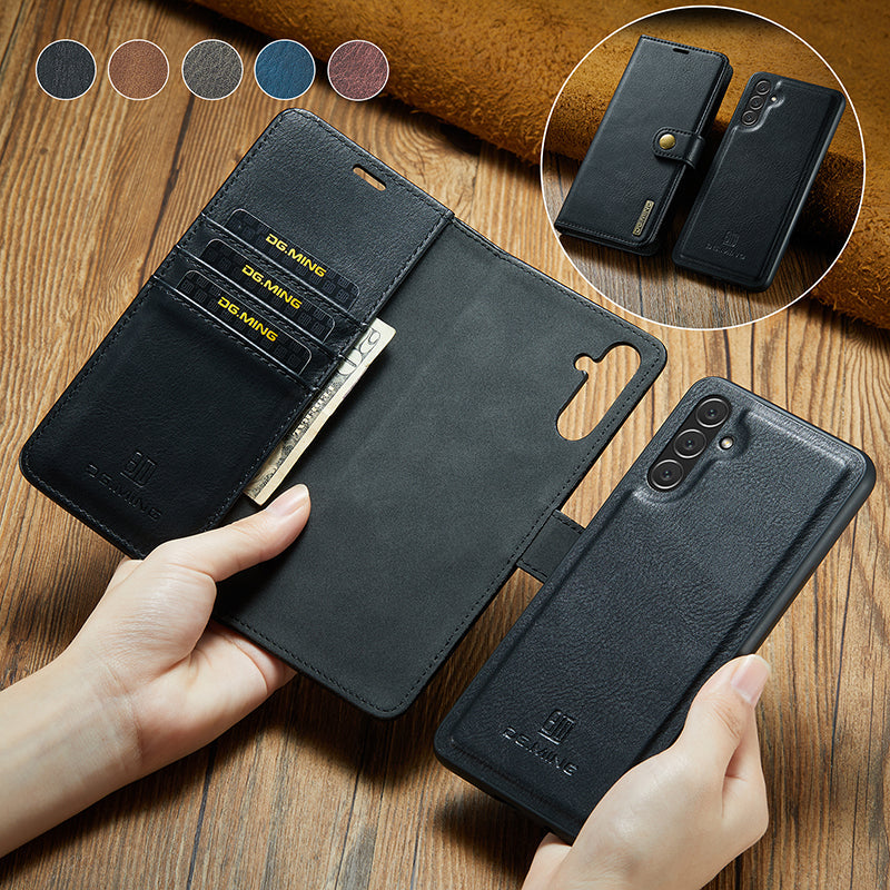 Avtoit | 2 in 1 removable flip leather case for Samsung Galaxy