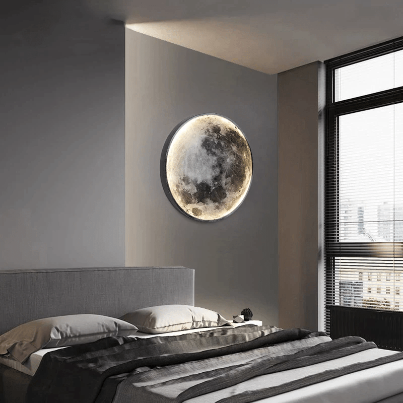 Avtoit | LunaGlow – Adjustable Moon Wall Light with LED Ambience