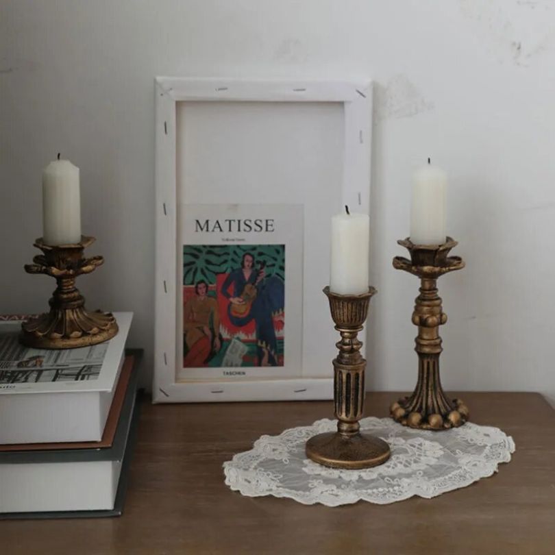 Avtoit | AuricGlow – Rustic Candle Holder with Elegant Luxury for a Timeless Look