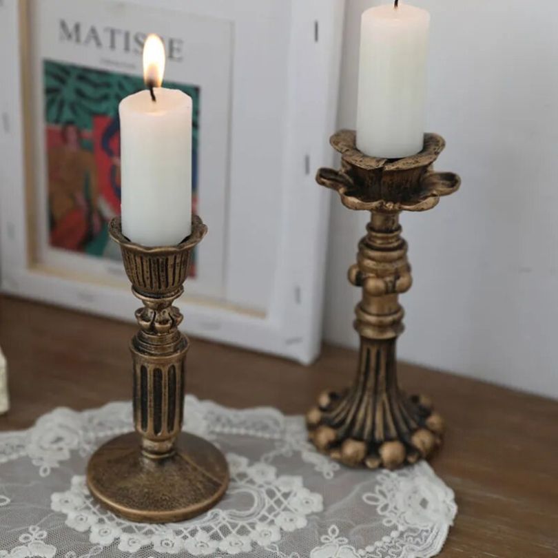 Avtoit | AuricGlow – Rustic Candle Holder with Elegant Luxury for a Timeless Look