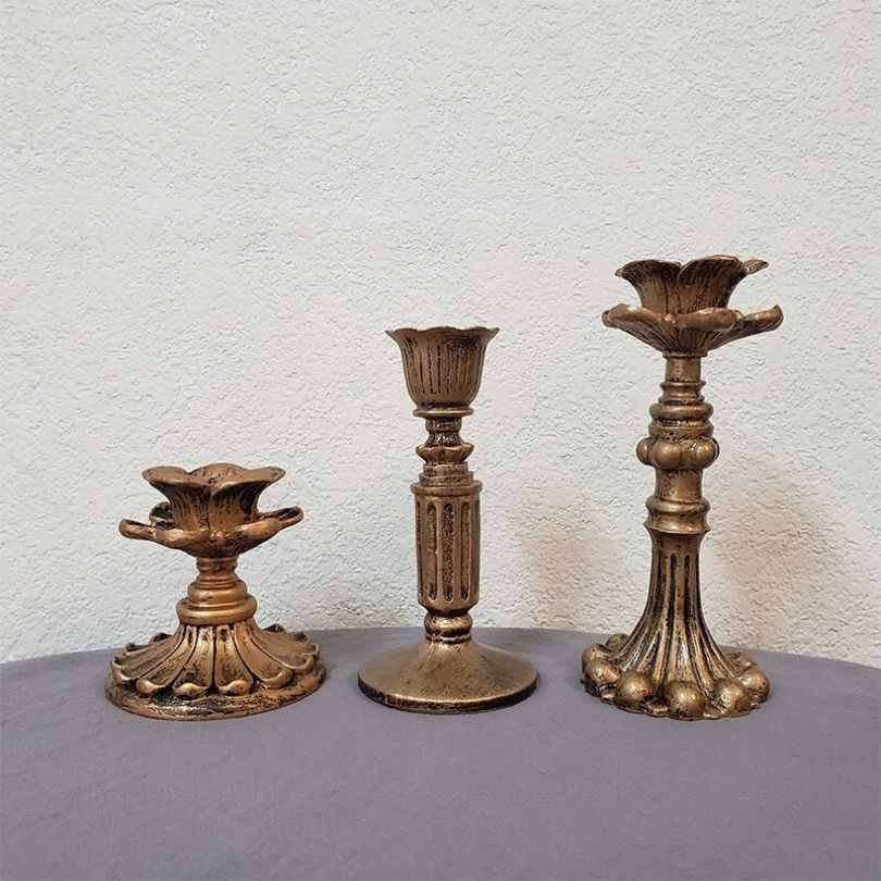 Avtoit | AuricGlow – Rustic Candle Holder with Elegant Luxury for a Timeless Look